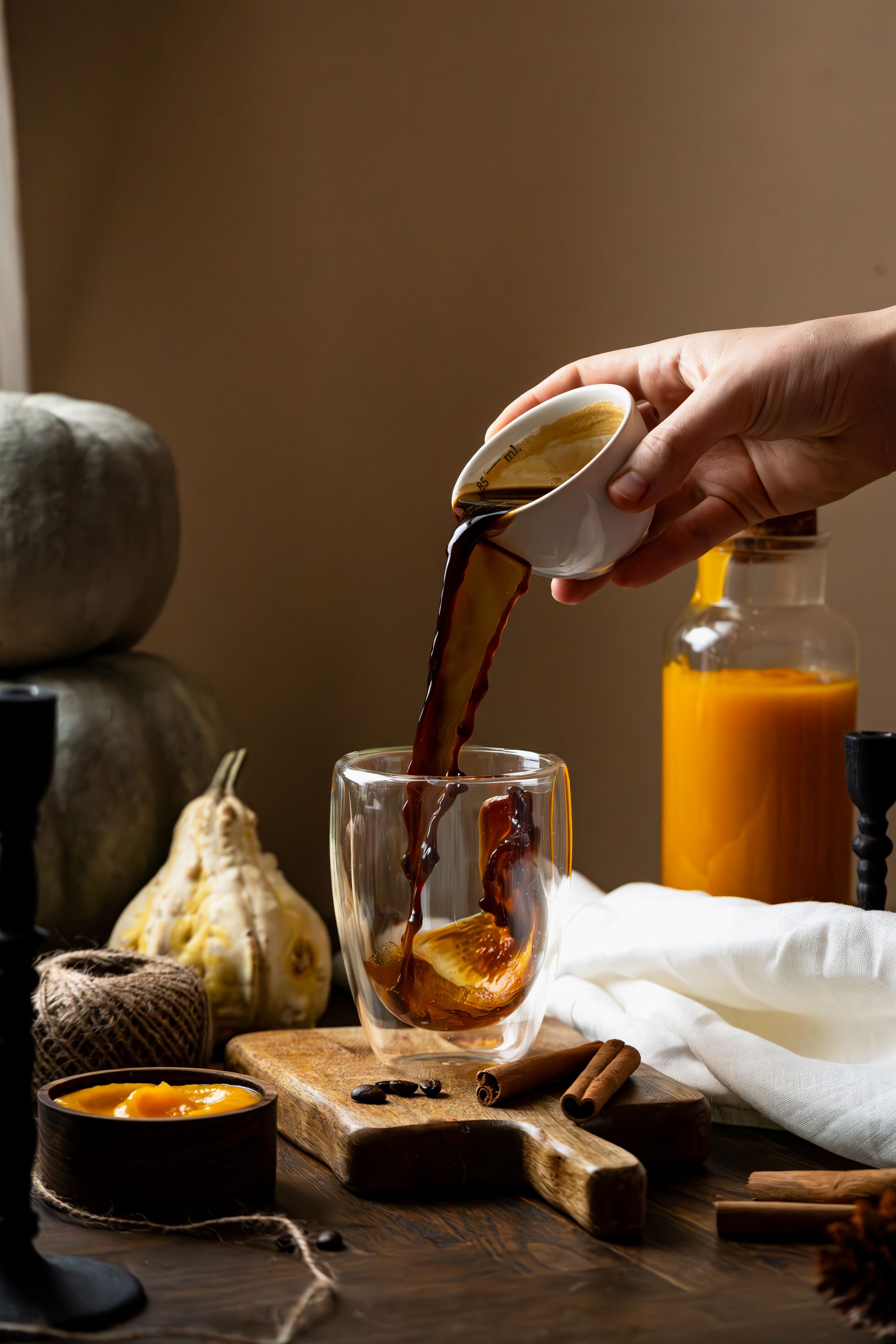 Pumpkin Spice Latte (cu sau fără cafea)