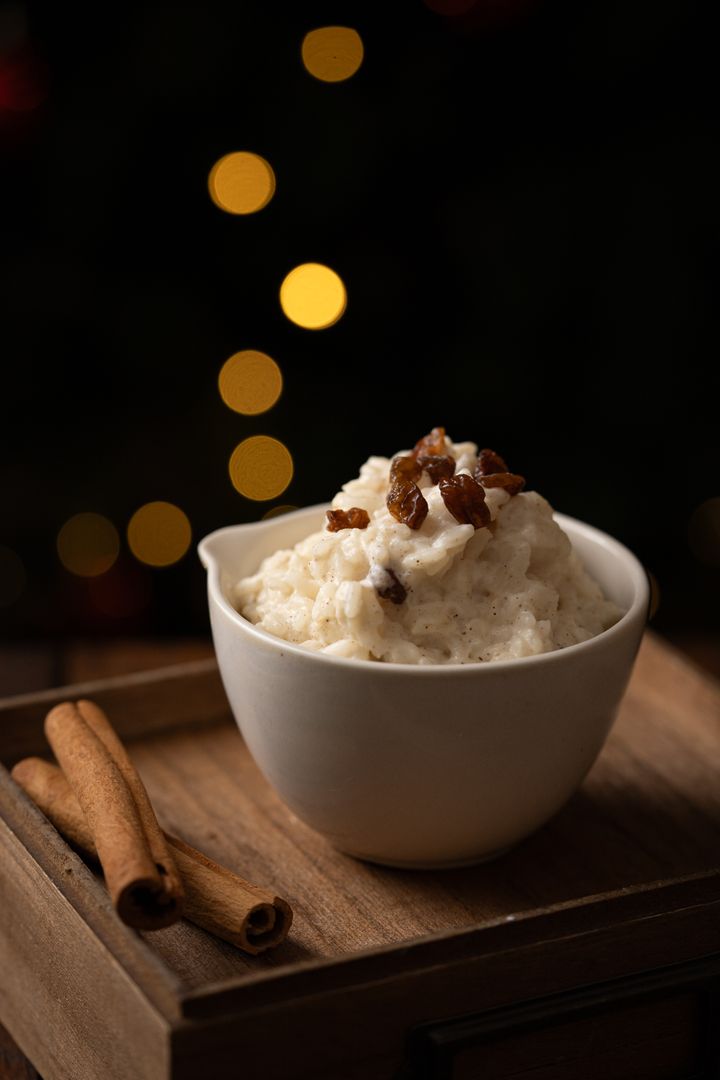 Budincă de orez cu scorțișoară, stafide și vanilie Coseli