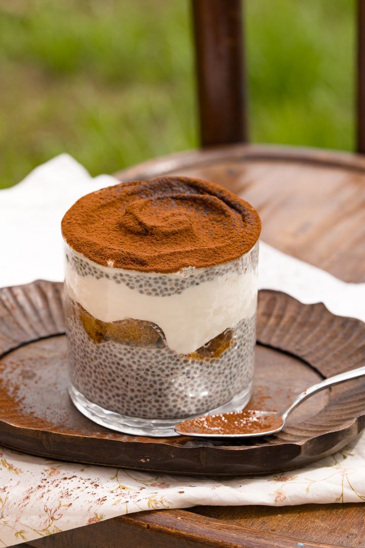 Tiramisu Chia Pudding