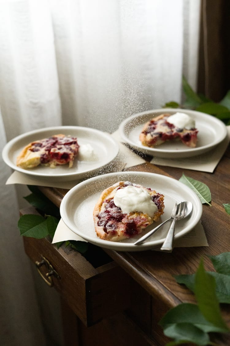 Clafoutis cu vișine