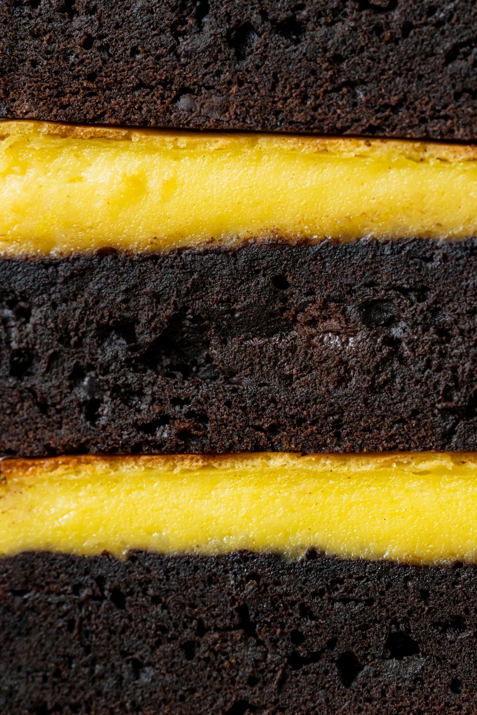 Brownie & Pastel de Nata Bars